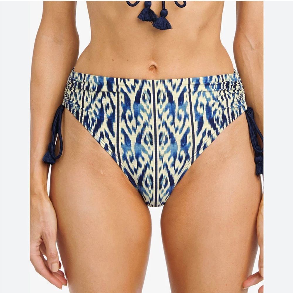 Robin Piccone Brand Aabra High Waist Bikini Bottoms Size Small